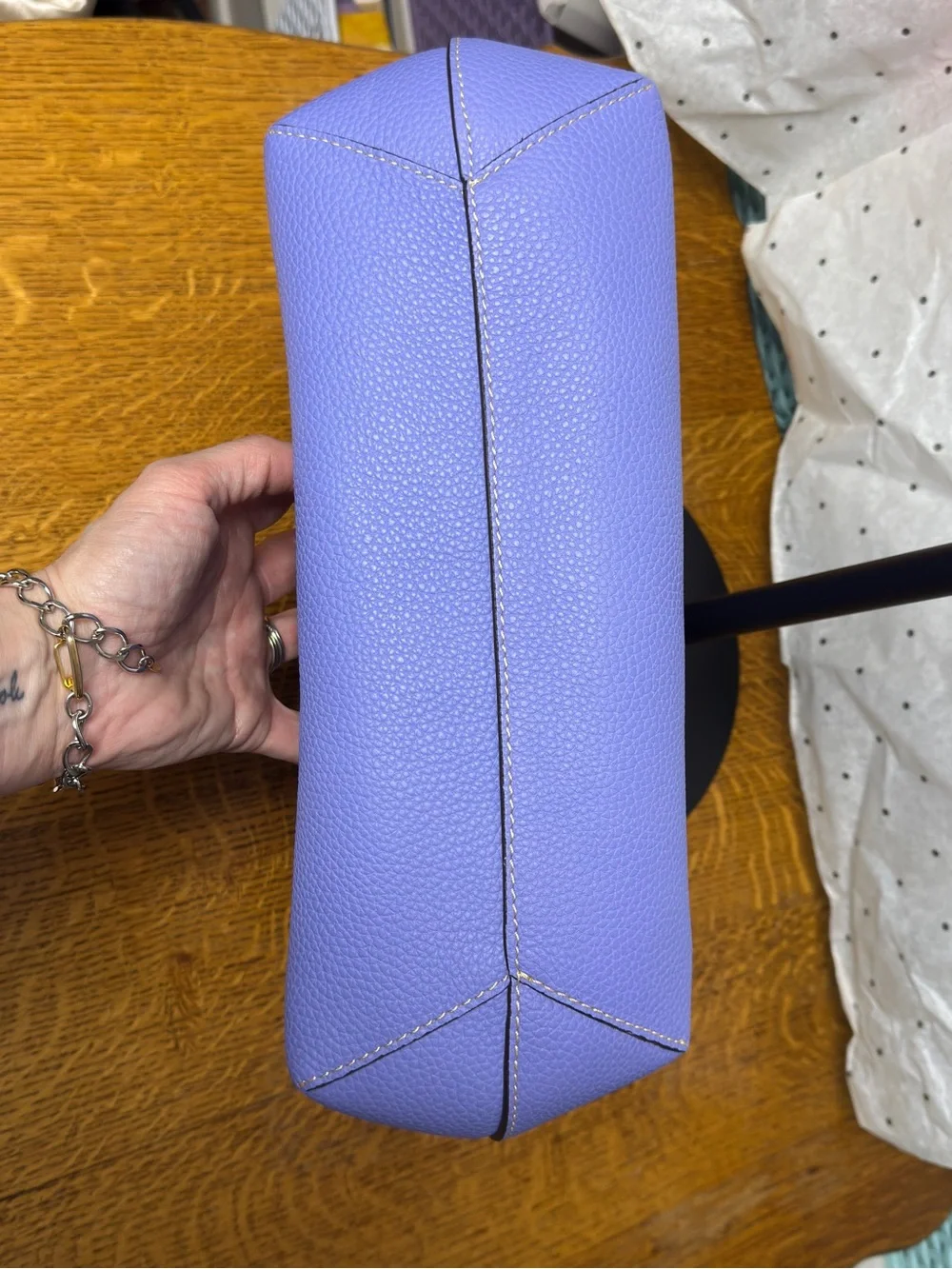 NEW Dooney & Bourke twist strap hobo in lavender